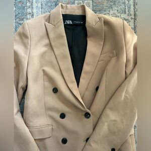 Zara Blazer Tan